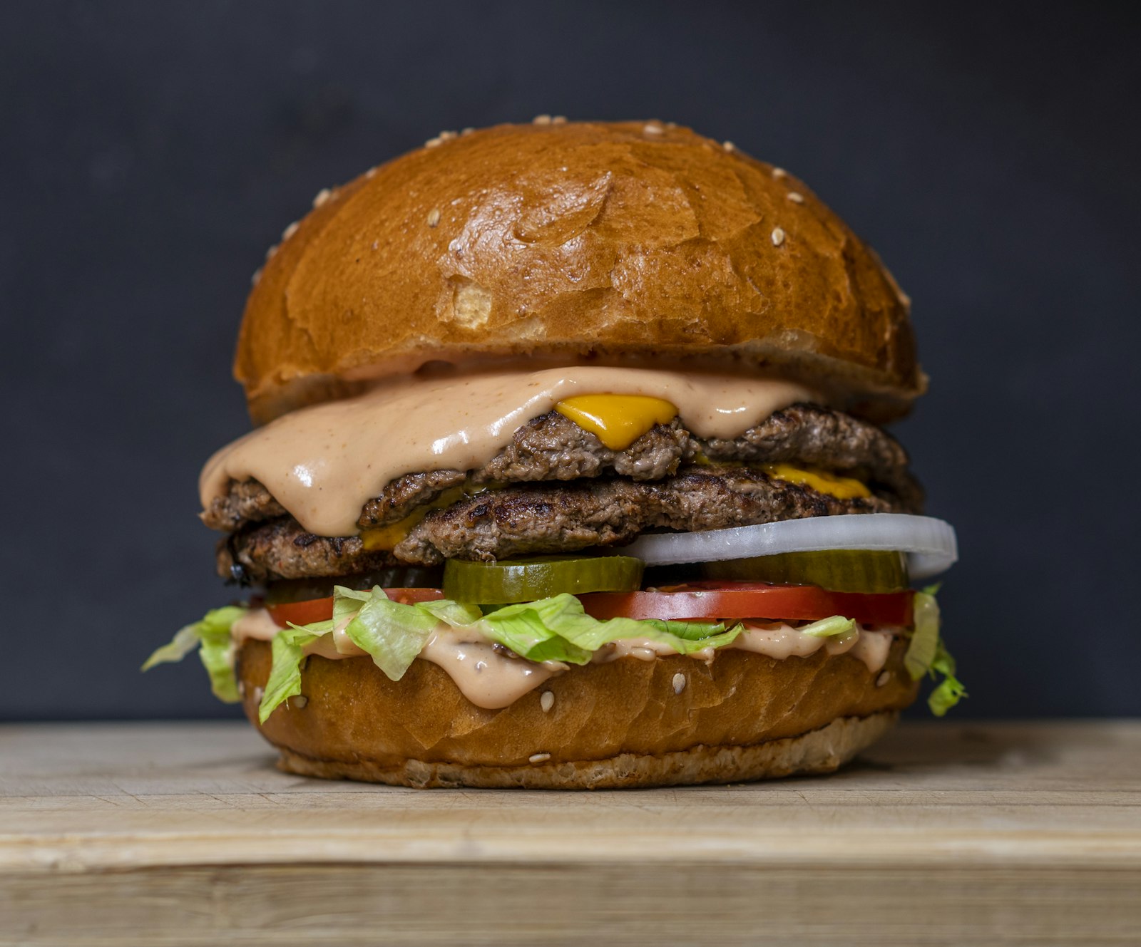 Wagyu burger at Lana's