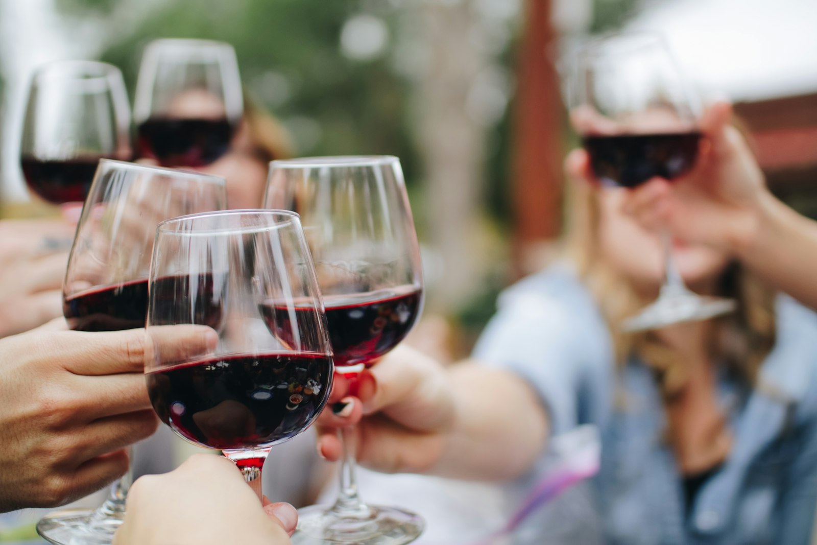 Glass of wine