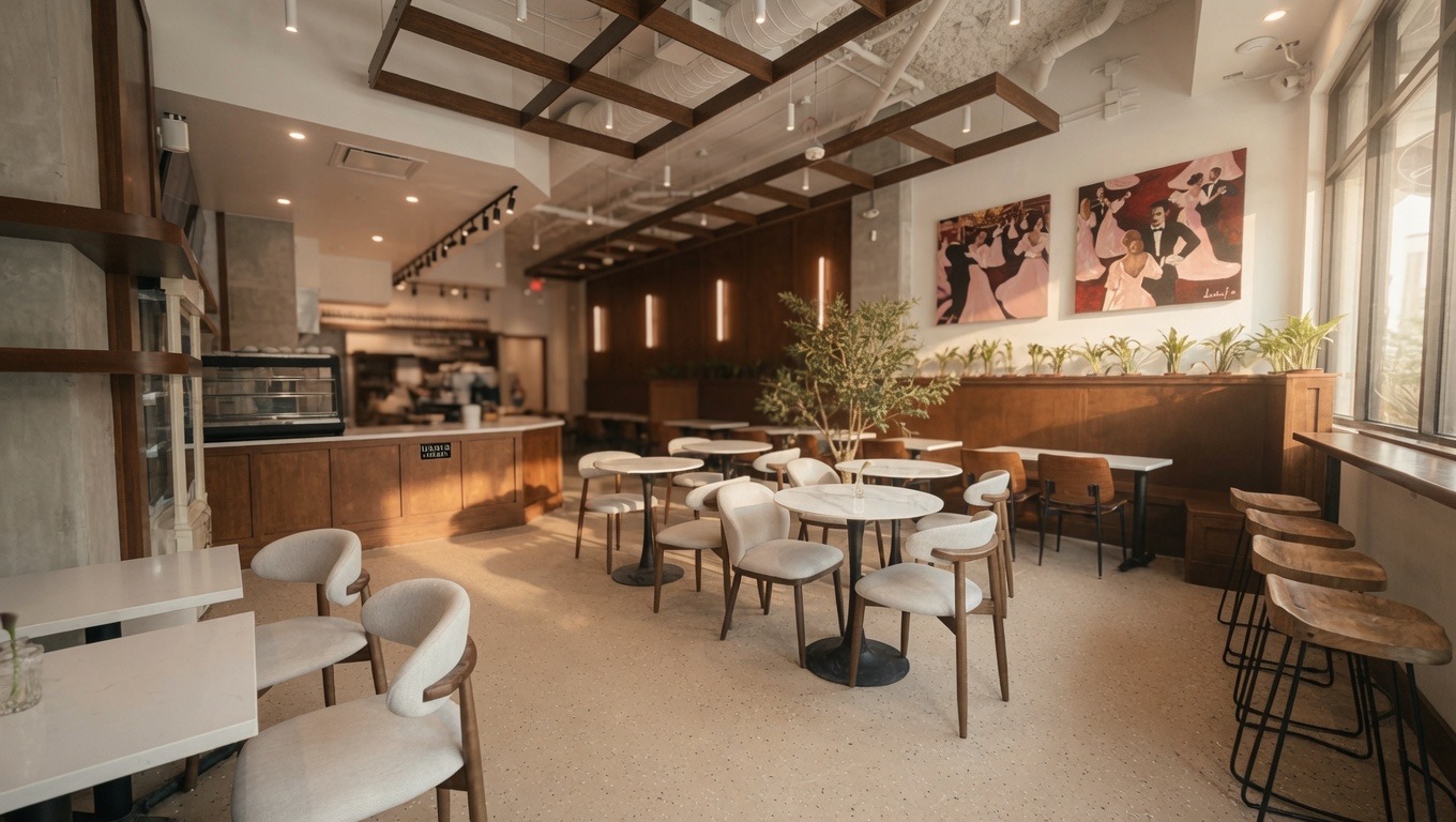 Inside Lana&rsquo;s caf&eacute; — Austin, TX